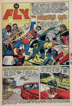Extrait de Adventures of the Fly (1960) -8- Issue # 8