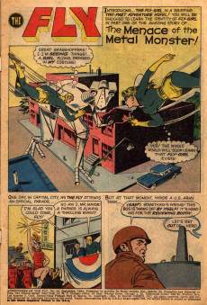 Extrait de Adventures of the Fly (1960) -14- Issue # 14