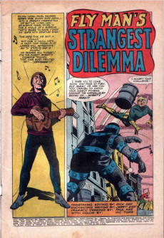 Extrait de Fly Man (Archie comics - 1965) -36- Fly-Man's Strangest Dilemma