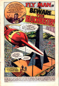Extrait de Fly Man (Archie comics - 1965) -39- Beware....The Blockbuster