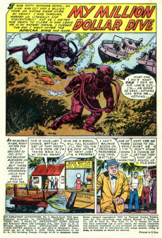 Extrait de My greatest adventure Vol.1 (DC comics - 1955) -2- I Tracked the Beast of Montrouge Forest!