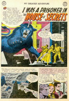 Extrait de My greatest adventure Vol.1 (DC comics - 1955) -18- I Tracked the Nuclear Creature!