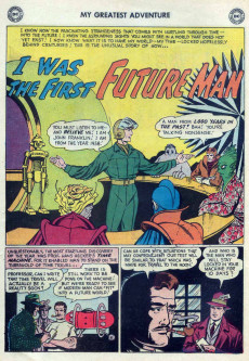Extrait de My greatest adventure Vol.1 (DC comics - 1955) -24- We Battled the Space Giant!