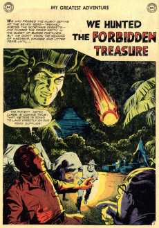 Extrait de My greatest adventure Vol.1 (DC comics - 1955) -27- We Were 20th Century Cavemen!