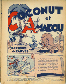 Extrait de Coconut et Amadou -5- Chasseurs de fauves