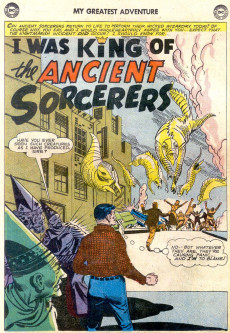 Extrait de My greatest adventure Vol.1 (DC comics - 1955) -38- I Was Captive of the Bird-Men!