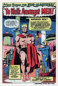 Extrait de Marvel Super-heroes Vol.1 (1967) -32- Subby Fights to Walk Among Men!