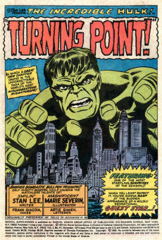 Extrait de Marvel Super-heroes Vol.1 (1967) -47- Turning Point!