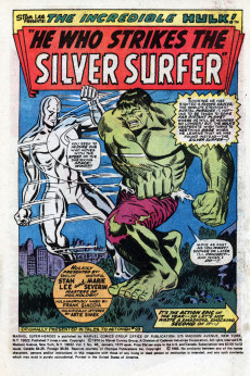 Extrait de Marvel Super-heroes Vol.1 (1967) -48- He Who Strikes the Silver Surfer!