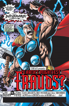 Extrait de Avengers Vol.3 (1998) -6- Earth's Mightest Frauds ?