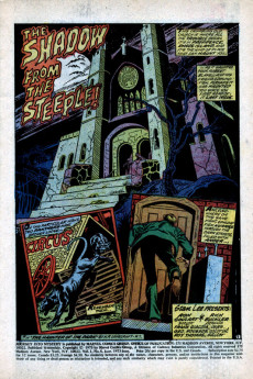 Extrait de Journey into Mystery Vol. 2 (1972) -5- The Shadow from the Steeple!