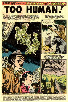 Extrait de Journey into Mystery Vol. 2 (1972) -17- Unhumans Walk Among Us!