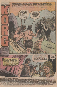 Extrait de KORG : 70,000 B.C. (1975) -2- The strangers