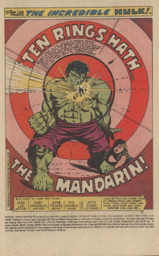 Extrait de Marvel Super-heroes Vol.1 (1967) -61- Ten Rings Hath the Mandarin!