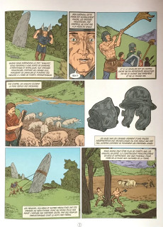Extrait de Histoire de France en bande dessinée -1- Nos ancêtres les gaulois 1000-118 av J.C.