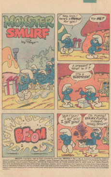 Extrait de Smurfs (Marvel - 1982) -3- Issue#3