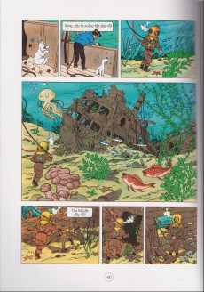 Extrait de Tintin (en langues étrangères) -12Vietnamien- Kho bau cua rackham aodo
