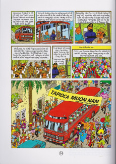 Extrait de Tintin (en langues étrangères) -23Vietnamien- Tintin va nhung nguoi picaros