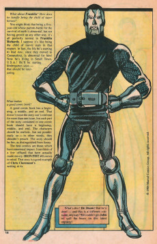 Extrait de Marvel Age (1983) -14- Fantastic Four vs. Byrne