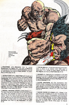 Extrait de Marvel Age (1983) -81- Acts of Vengeance