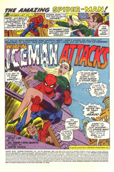 Extrait de Marvel Tales Vol.2 (1966) -227- When Iceman attacks