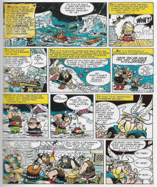 Extrait de Astérix (en anglais) -9a1985- Asterix and the Normans