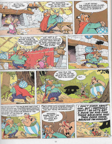 Extrait de Astérix (en anglais) -24c- Asterix in Belgium