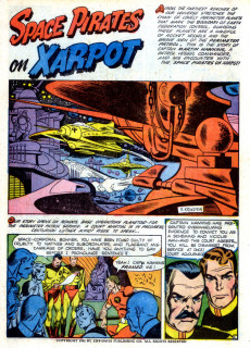 Extrait de Amazing Adventures (Ziff-Davis - 1950) -6- Space Pirates of Xarpot