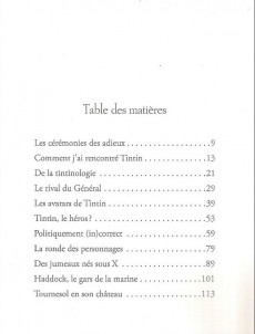 Extrait de Tintin - Divers -2020- Petit éloge de Tintin