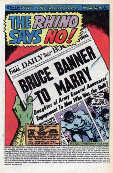 Extrait de Marvel Super-heroes Vol.1 (1967) -76- The Wrath of the Rhino