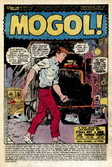 Extrait de Marvel Super-heroes Vol.1 (1967) -79- Take a Look at...Mogol!