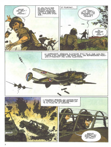 Extrait de La seconde guerre mondiale - Histoire B.D. / Bande mauve -9a1983- Forteresses volantes