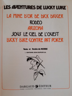 Extrait de Lucky Luke (intégrale Dargaud/Rombaldi) -1a1982- tome 1
