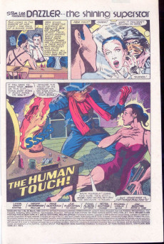 Extrait de Dazzler Vol.1 (1981) -36- The human touch