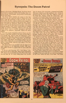 Extrait de Doom Patrol Vol.2 (1987) -SP1- Official index 1/2