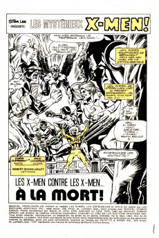 Extrait de X-Men (Éditions Héritage) -8- A la mort !