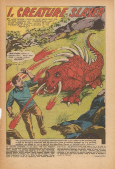 Extrait de My greatest adventure Vol.1 (DC comics - 1955) -53- I Was Referee of the Alien Creatures!
