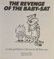 Extrait de Calvin and Hobbes (1987) -5a1993- The revenge of the baby-sat