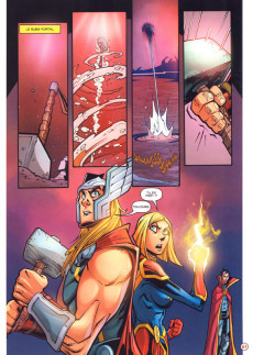 Extrait de Avengers (Marvel Action)  -2- Le rubis portail