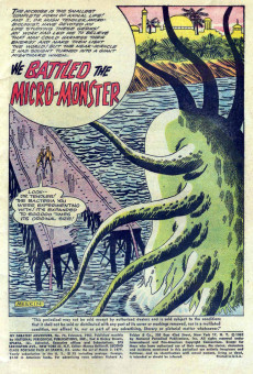 Extrait de My greatest adventure Vol.1 (DC comics - 1955) -76- We Battled the Micro-Menace!