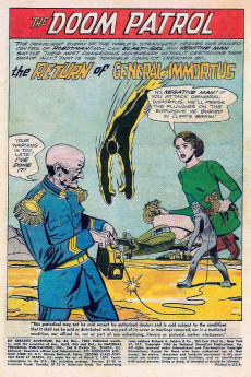 Extrait de My greatest adventure Vol.1 (DC comics - 1955) -84- The Return of General Immortus!