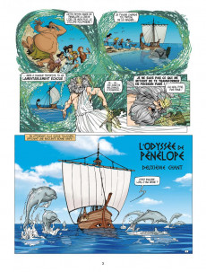 Extrait de L'odyssée de Pénélope -2- Deuxième chant