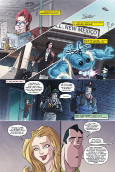 Extrait de Ghostbusters - SOS Fantômes -6- Trains, esprits et résidus fantômatiques