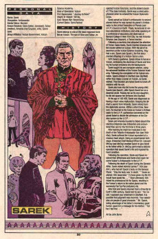 Extrait de Who's who in Star Trek (DC comics 1987) -2- Issue #2