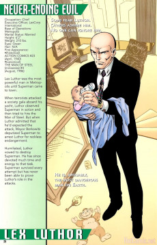 Extrait de Superman (One shots - Graphic novels) -OS- Superman Villains Secret files 1998