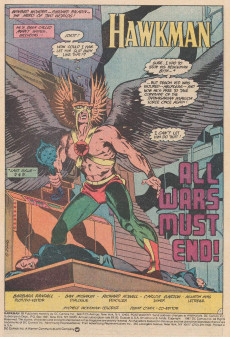 Extrait de Hawkman Vol.2 (DC comics - 1986) -10- All Wars Must End