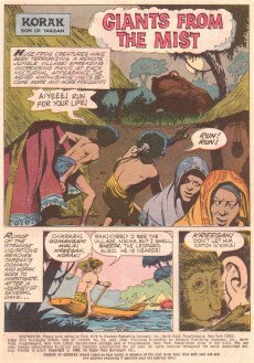 Extrait de Korak, Son of Tarzan (1964) -23- Giants from the Mists!
