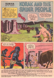 Extrait de Korak, Son of Tarzan (1964) -25- The Spider People