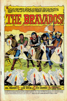 Extrait de Wild Western Action (Skywald Publications - 1971) -1- Issue # 1