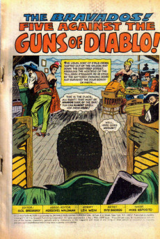 Extrait de Wild Western Action (Skywald Publications - 1971) -2- Issue # 2